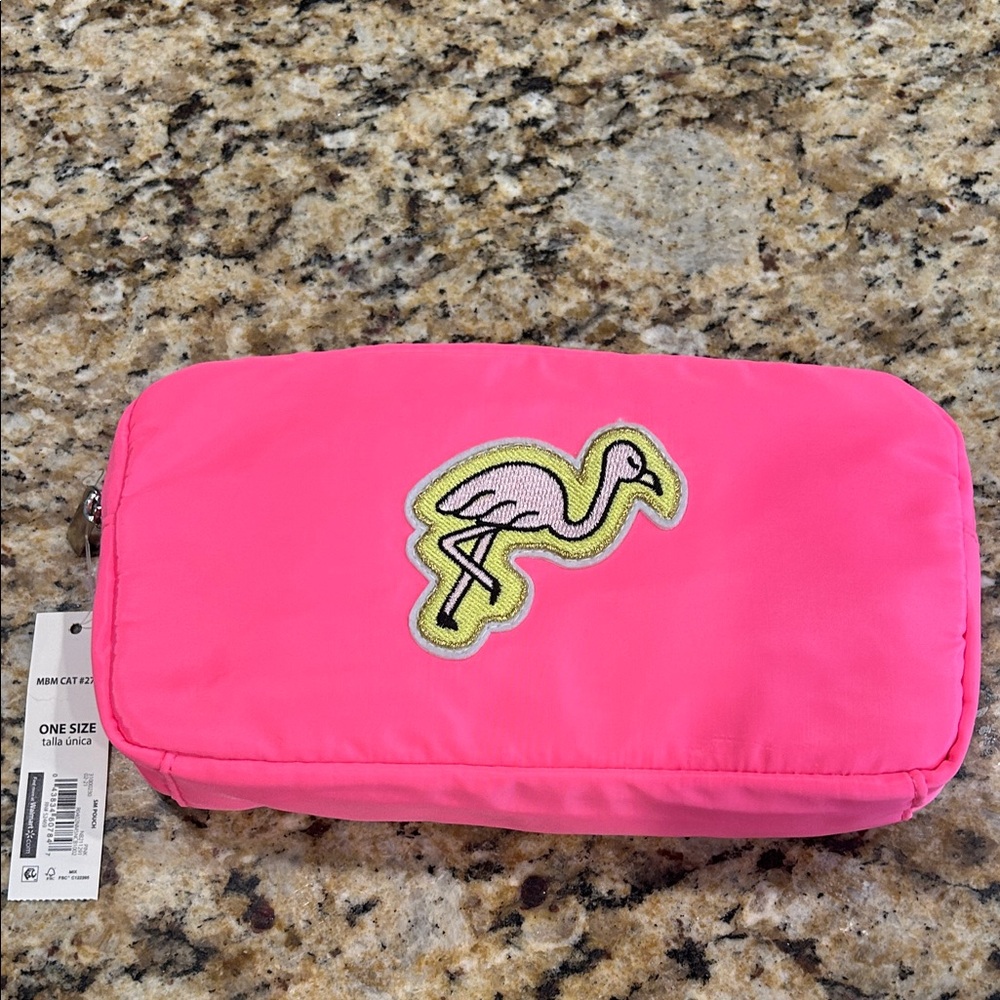 No Boundaries Neon Pink Pouch